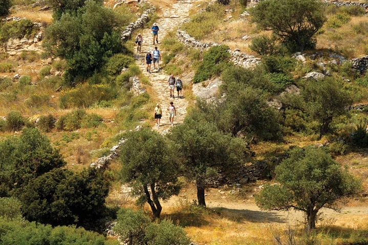 Lefkes–Prodromos Byzantine Road