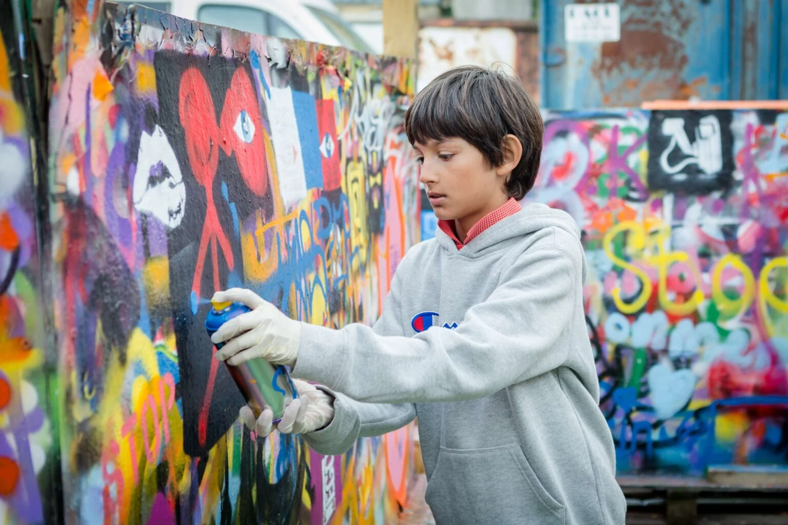 East London Street Art Workshop