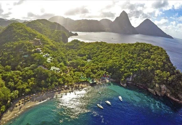 Anse Chastanet and Anse Mamin