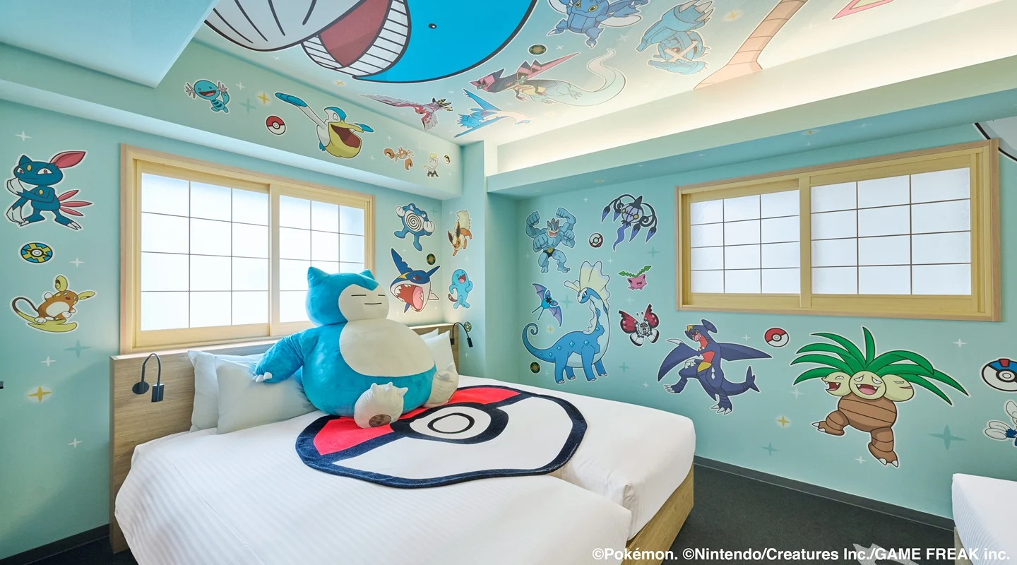 MIMARU Ueno East — MIMARU Tokyo Ueno East — Pokémon-themed apartment example