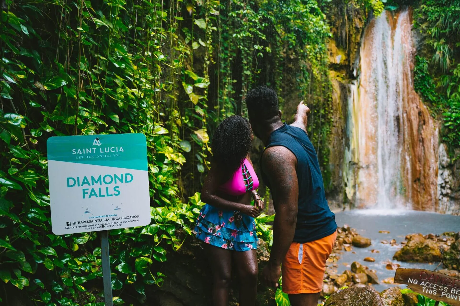 Diamond Falls Botanical Gardens